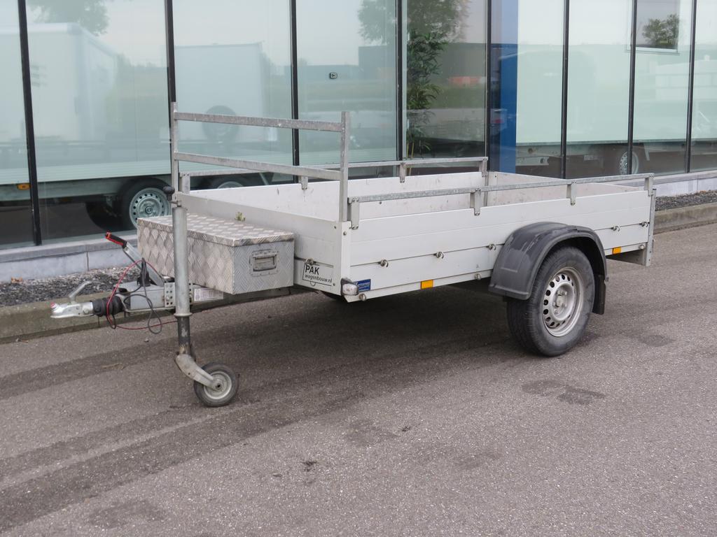 Anssems Bakwagen enkelas 250x126cm 1200kg